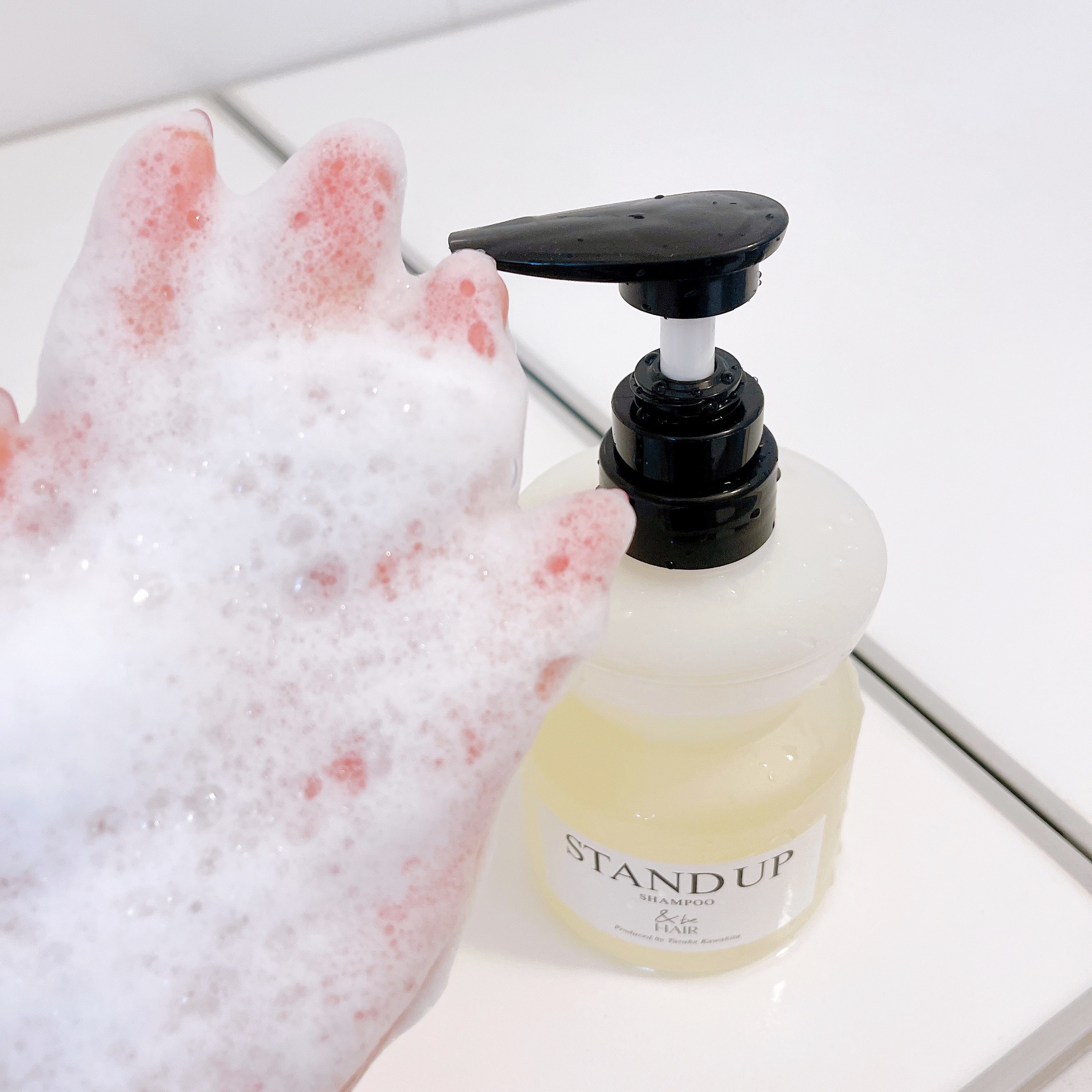 &be スタンドアップシャンプー/&be HAIR/市販シャンプーを使ったクチコミ（3枚目）