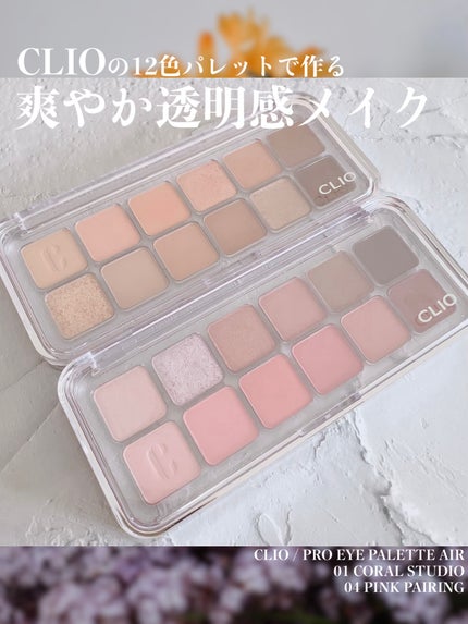 プロ アイ パレット エアー/CLIO/アイシャドウパレットを使ったクチコミ(6枚目)