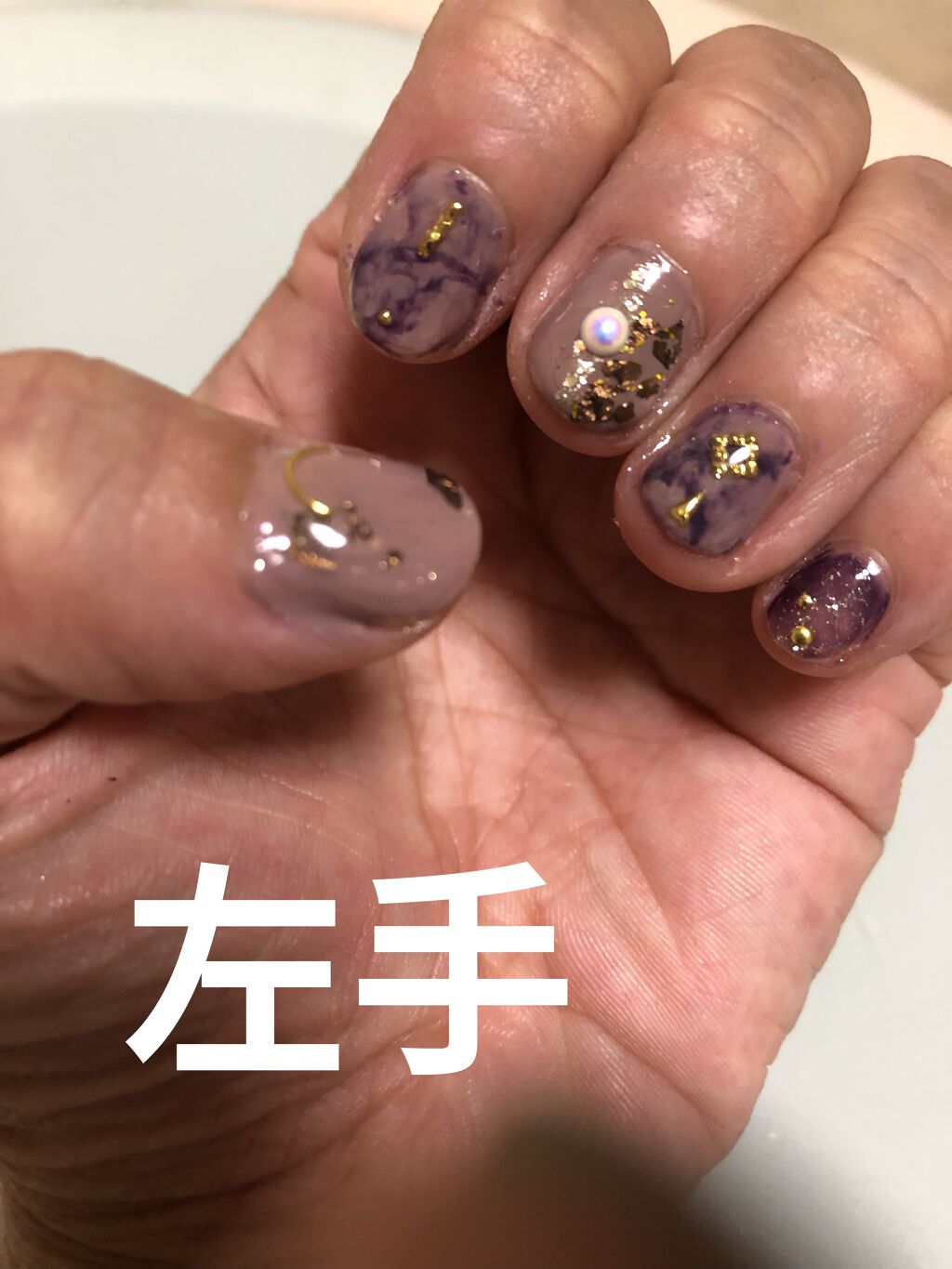 Gel Nail/セリア/ジェルネイルを使ったクチコミ（2枚目）