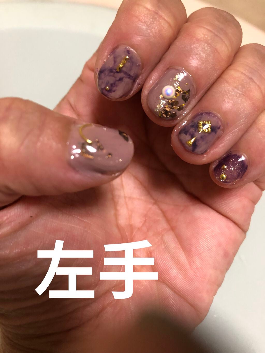 Gel Nail/セリア/ジェルネイルを使ったクチコミ(2枚目)