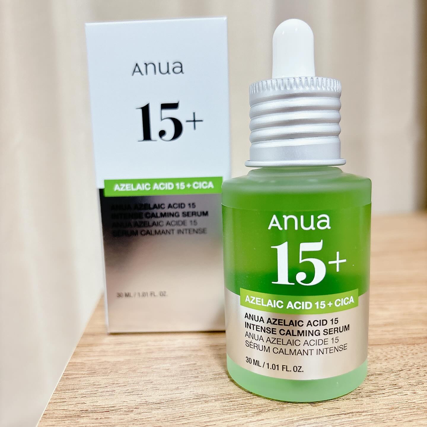 アゼライン酸15 インテンスカーミングセラム/Anua/美容液を使ったクチコミ（1枚目）