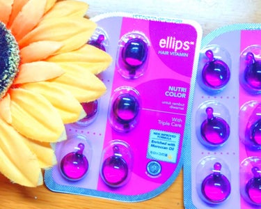 ヘアーオイル【トリートメント】/ellips/ヘアオイルを使ったクチコミ（3枚目）