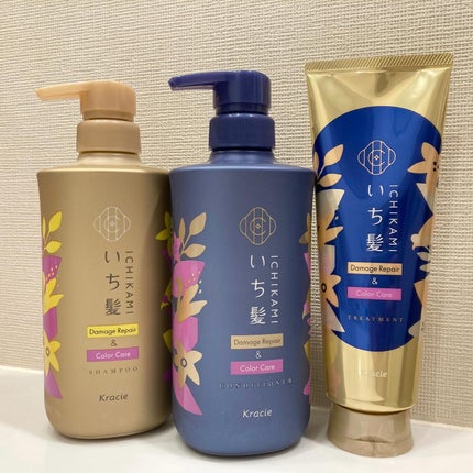 ダメージリペア&カラーケア シャンプー/コンディショナー/いち髪/市販シャンプーを使ったクチコミ(1枚目)