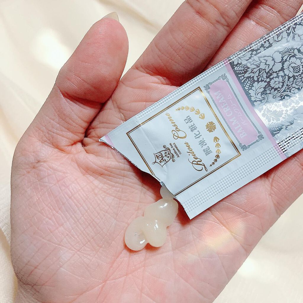 バームクリーム/麗凍化粧品/クレンジングバームを使ったクチコミ(3枚目)