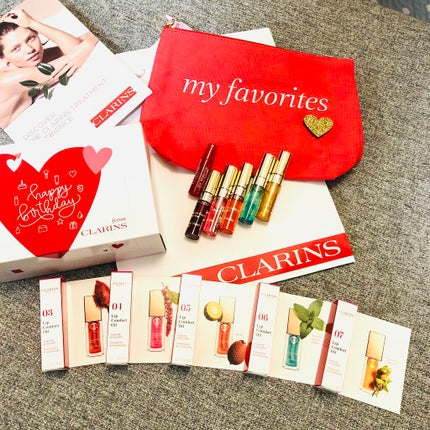 コンフォート リップオイル インテンス/CLARINS/リップグロスを使ったクチコミ(1枚目)