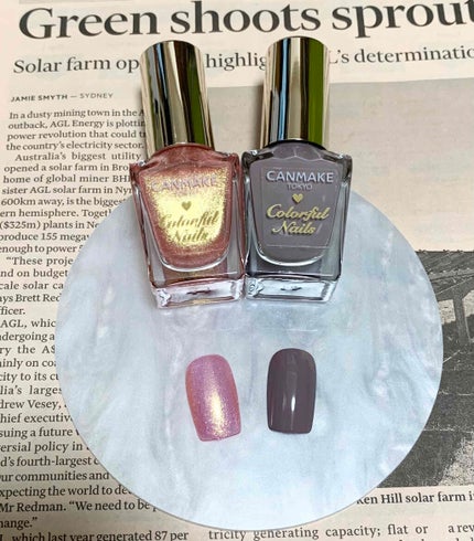 カラフルネイルズ/キャンメイク/マニキュアを使ったクチコミ(5枚目)