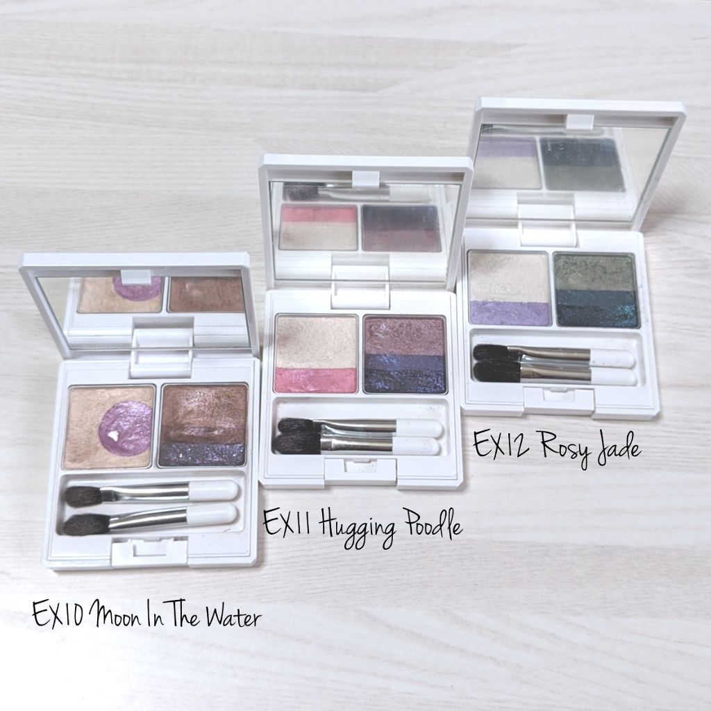 フローレスグロウ リッドテクスチャー アイシャドウ/CHICCA/アイシャドウパレットを使ったクチコミ(2枚目)