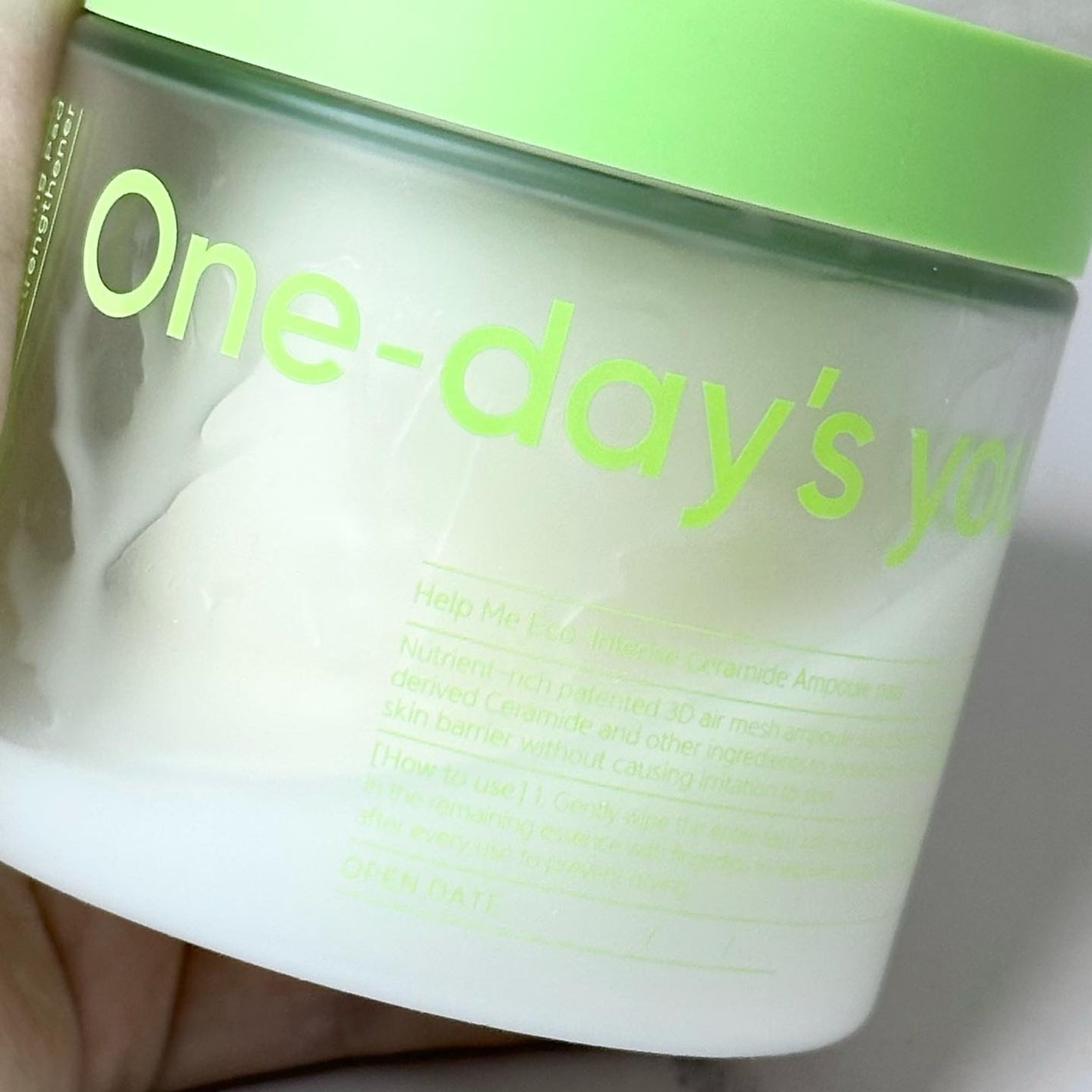 ヘルプミー! エコインテンスセラミドアンプルパッド(90枚)/One-day's you/トナーパッドを使ったクチコミ(2枚目)