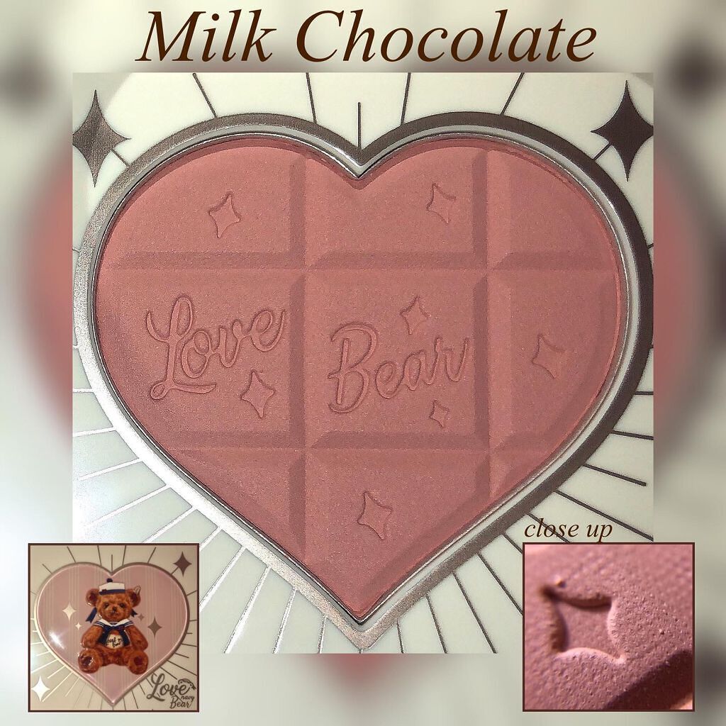 Love Bear ブラッシュ/FlowerKnows/パウダーチークを使ったクチコミ(5枚目)