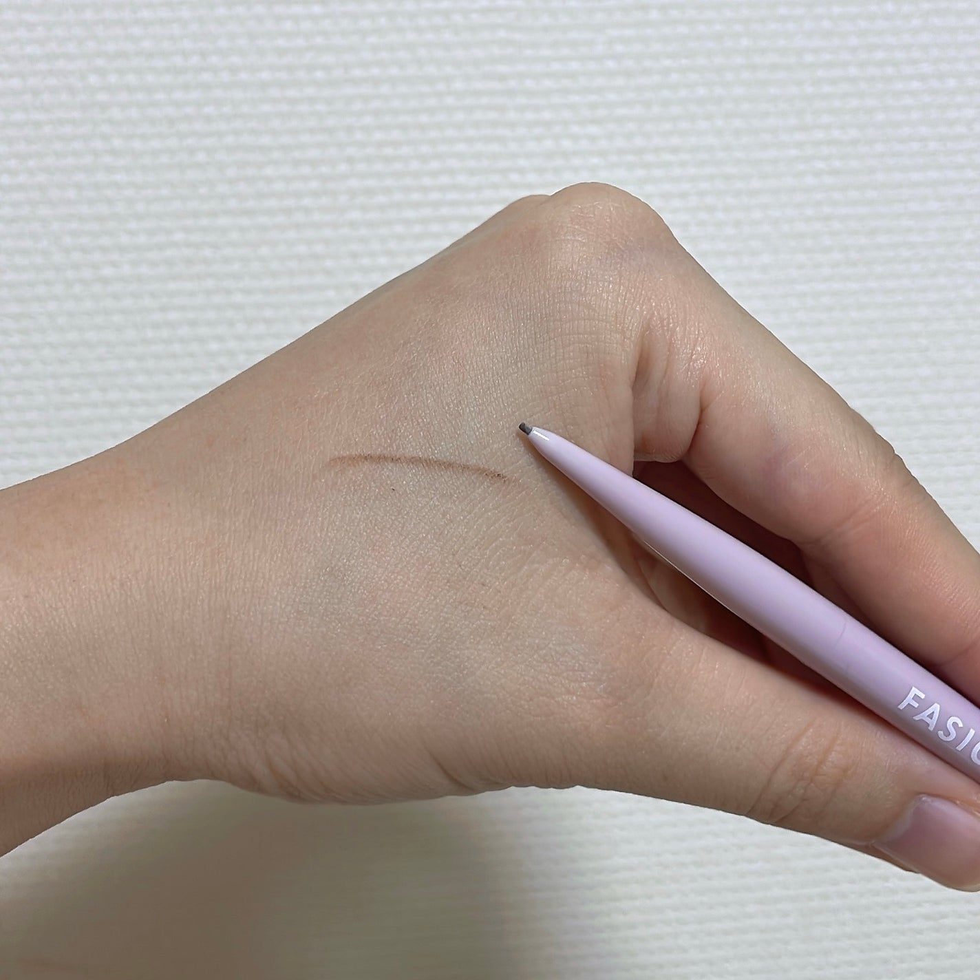 ウォータープルーフ アイブロウ(超極細芯)/FASIO/アイブロウペンシルを使ったクチコミ(2枚目)