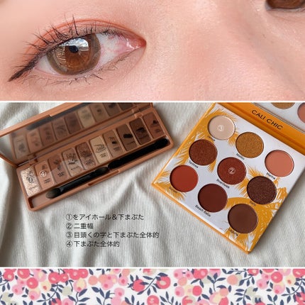 プレイカラー アイシャドウ/ETUDE/アイシャドウパレットを使ったクチコミ(2枚目)