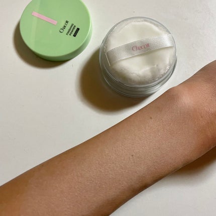 チャコット フィニッシングパウダー モイスト/チャコット・コスメティクス/ルースパウダーを使ったクチコミ(7枚目)