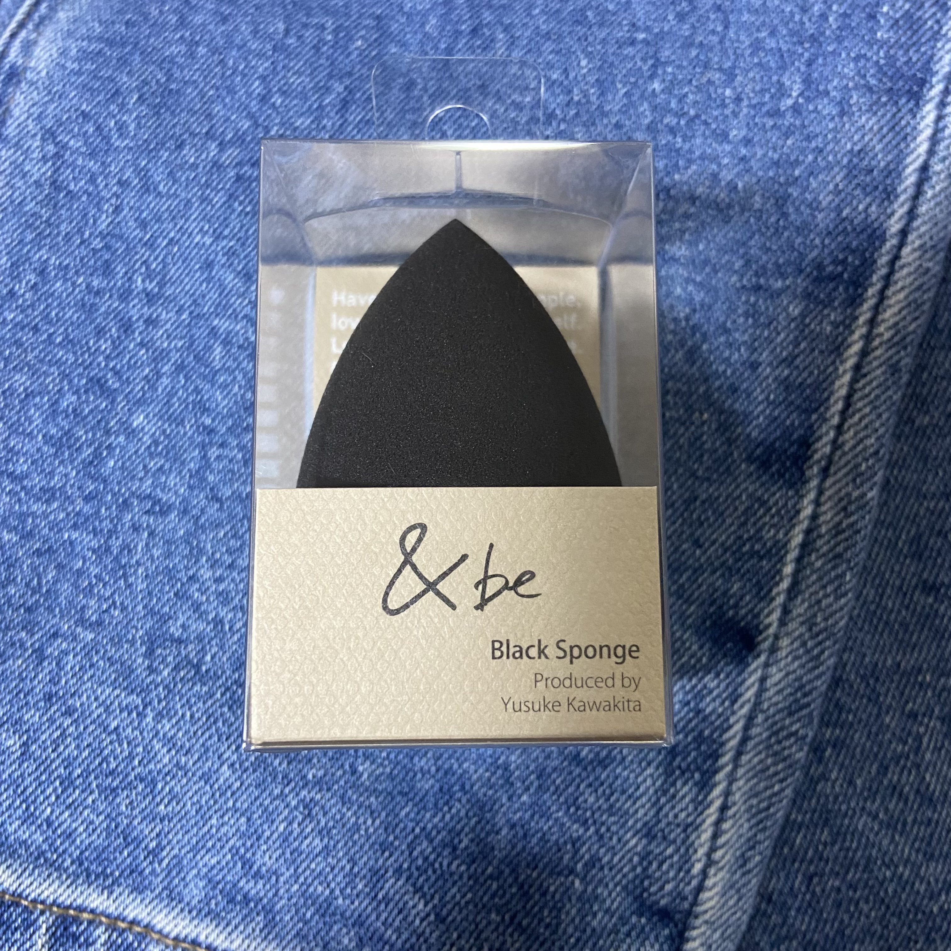 &amp;be ブラックスポンジ/＆be/パフ・スポンジを使ったクチコミ（1枚目）