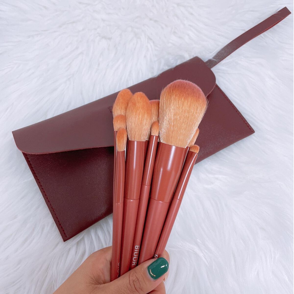 11本メイクブラシセット/BIUOR/メイクブラシを使ったクチコミ（2枚目）