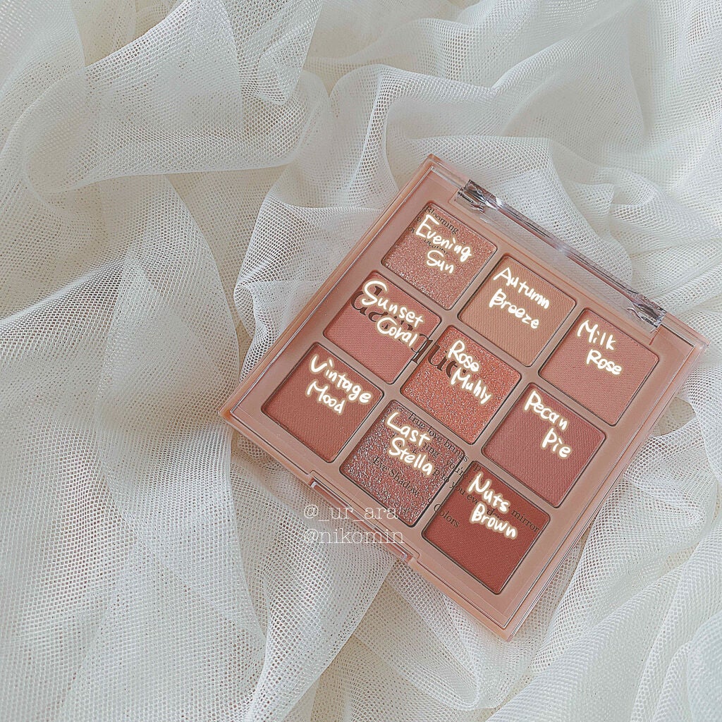 シャドウパレット/dasique/アイシャドウパレットを使ったクチコミ(2枚目)