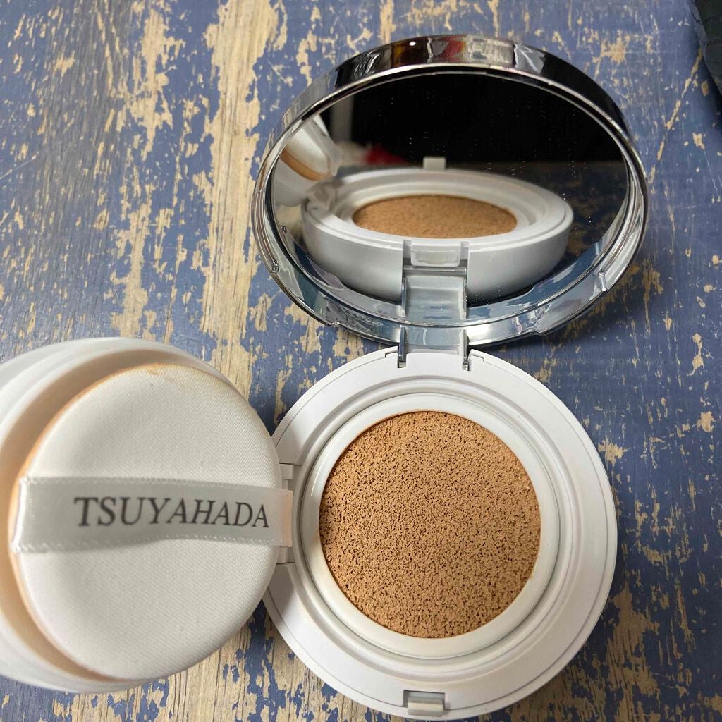 艶肌美人クッションコンパクト/エバーライフ/クッションファンデーションを使ったクチコミ(5枚目)