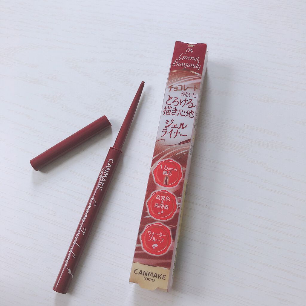 クリーミータッチライナー/キャンメイク/ジェルアイライナーを使ったクチコミ（1枚目）