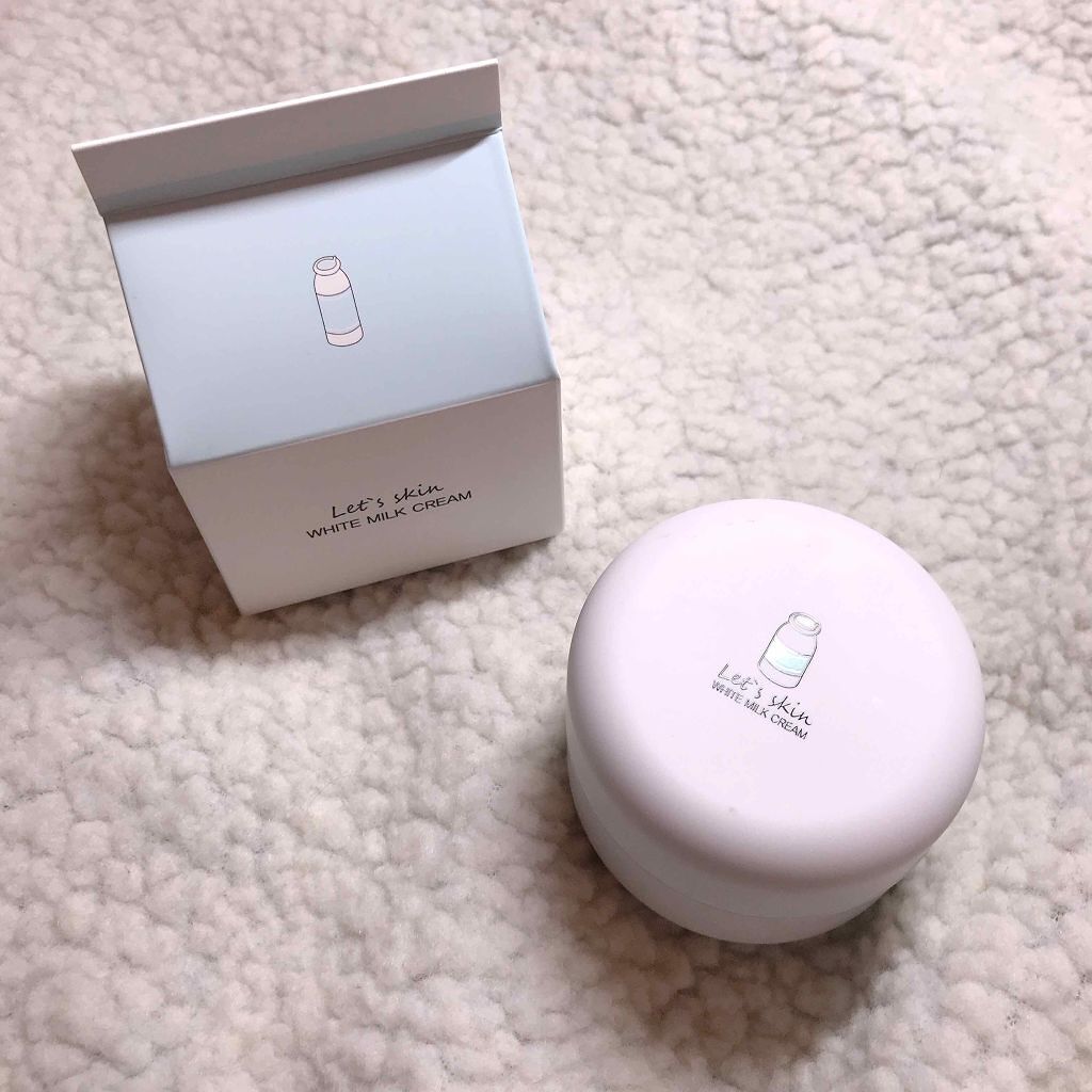 WHITE MILK CREAM/3CE/フェイスクリームを使ったクチコミ(1枚目)