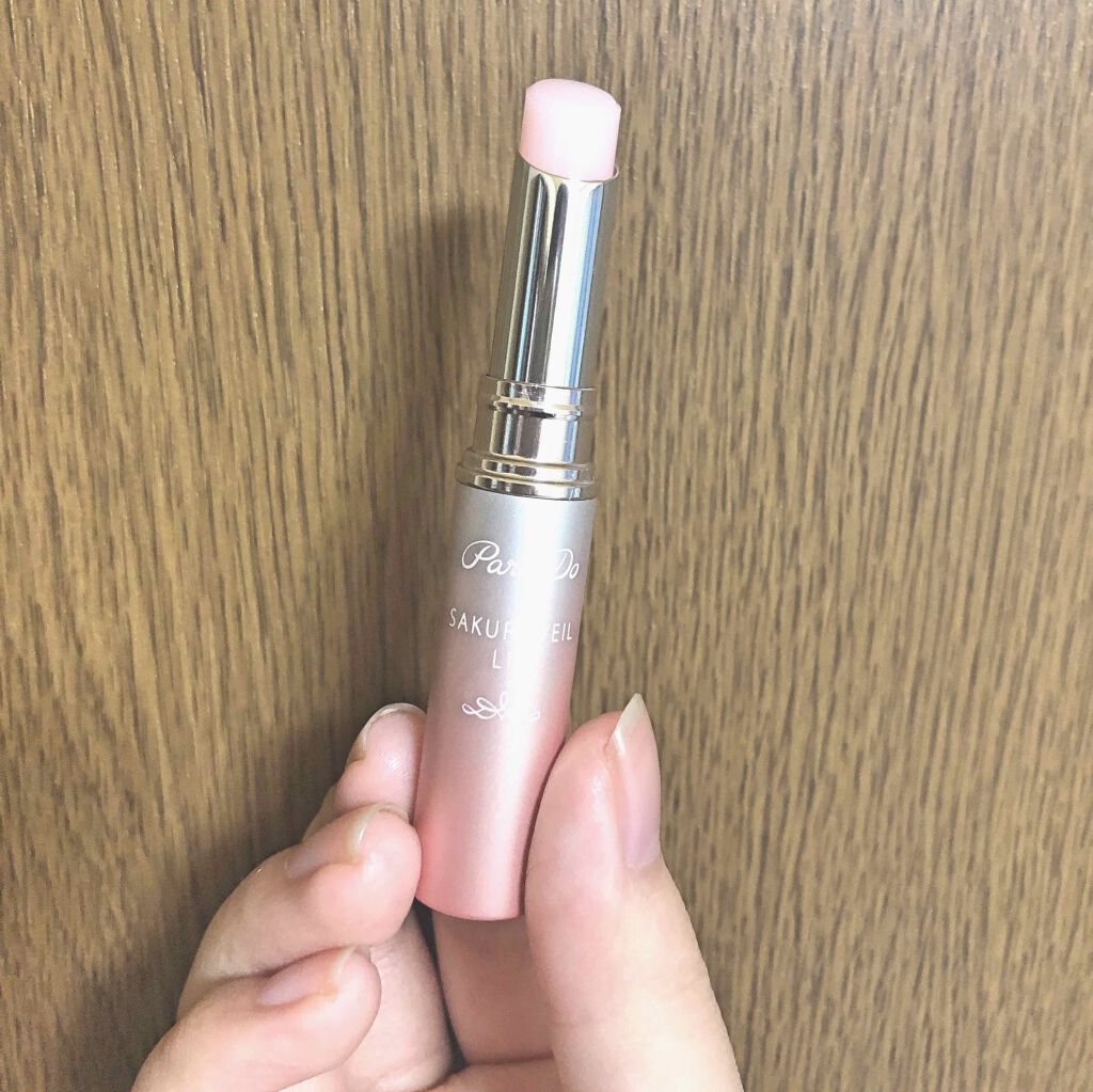 サクラヴェールリップ/パラドゥ/リップクリームを使ったクチコミ（2枚目）