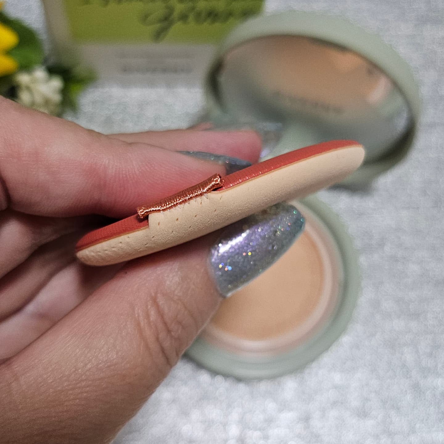 ジヴェルニー 密着カバークッション/GIVERNY/クッションファンデーションを使ったクチコミ（2枚目）