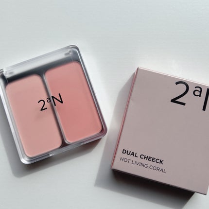 デュアルチーク/2aN/パウダーチークを使ったクチコミ(2枚目)