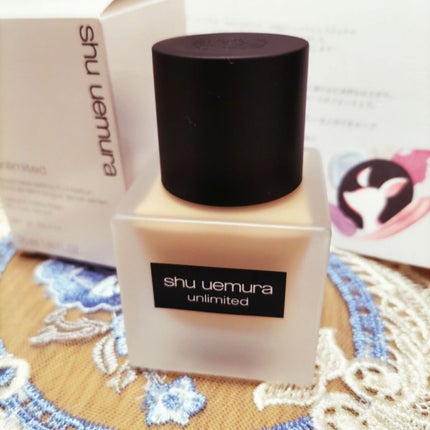 (旧)アンリミテッド ラスティング フルイド/shu uemura/リキッドファンデーションを使ったクチコミ(1枚目)
