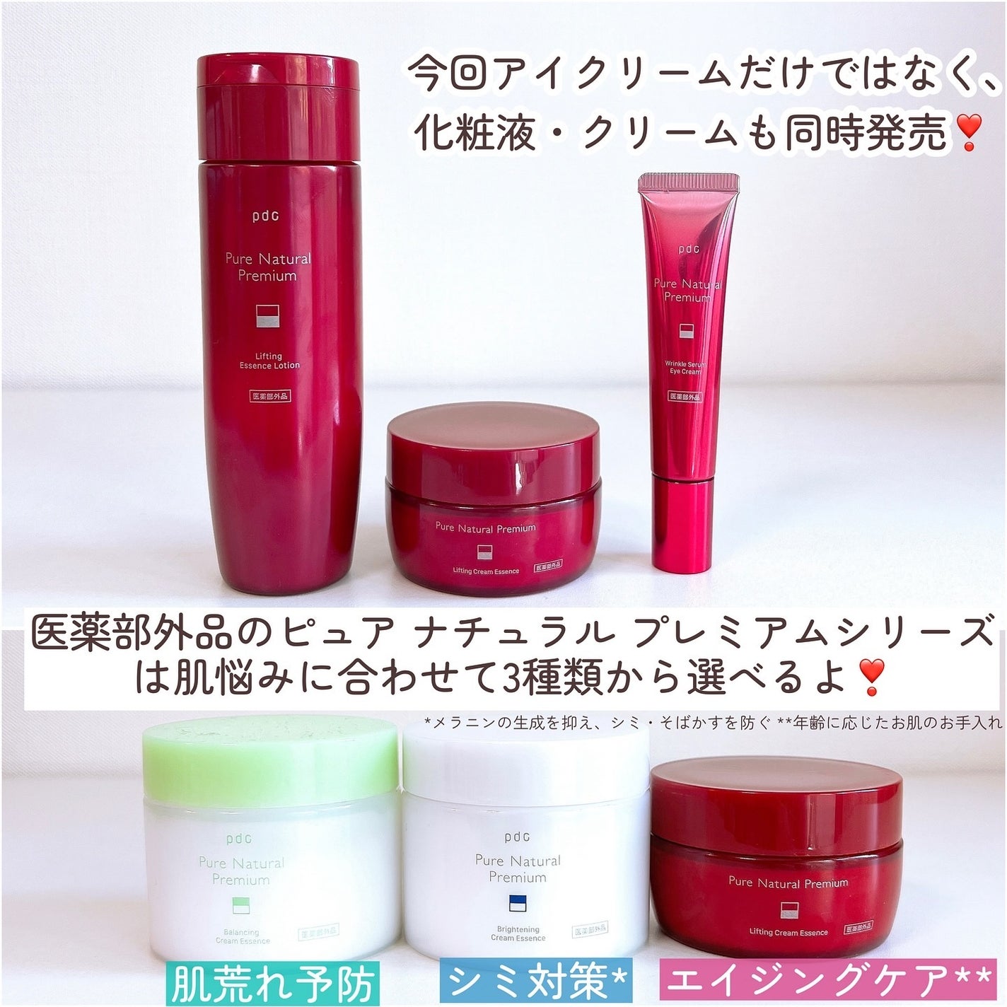 ピュア ナチュラル プレミアム リンクルセラム アイクリーム【医薬部外品】/pdc/アイケア・アイクリームを使ったクチコミ(8枚目)