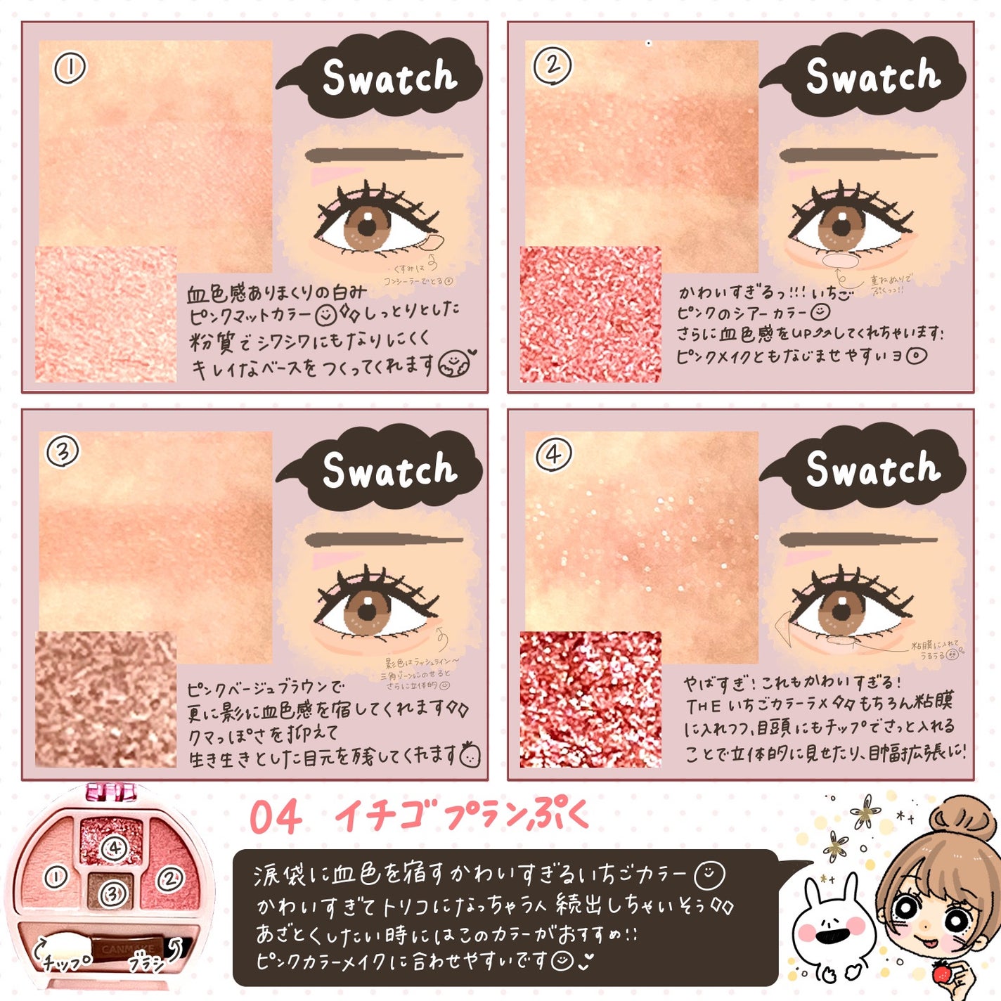 クリーミータッチライナー/キャンメイク/ジェルアイライナーを使ったクチコミ(3枚目)