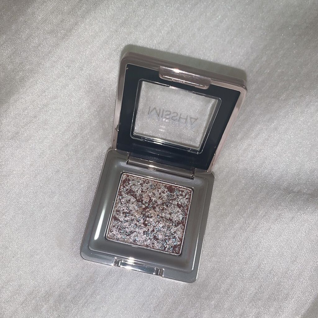 グリッタープリズム シャドウ BL01/MISSHA/グリッターを使ったクチコミ（3枚目）