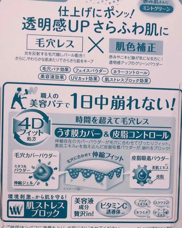 カラールースパウダー/毛穴パテ職人/ルースパウダーを使ったクチコミ（4枚目）