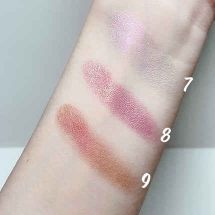 クォーツ 9色アイシャドウパレット(ドリームランドアイシャドウ)/ZEESEA/アイシャドウパレットを使ったクチコミ(6枚目)