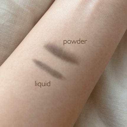 K-パレット ラスティングツーウェイアイブロウ リキッド(旧)のクチコミ「黒髪さんにぴったりのカラー。セルレでお安くゲットできた!色間違って買っちゃったやつ。最近よくあ.....」(3枚目)