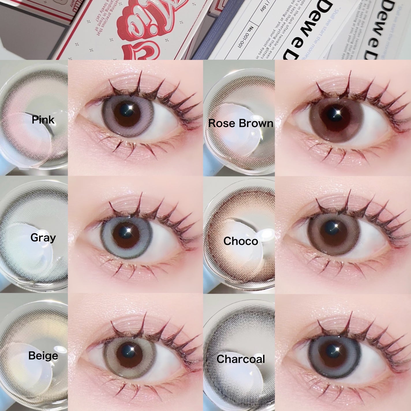 OOHA Dew e Dew 1day/OOHA/ワンデー(1DAY)カラコンを使ったクチコミ(2枚目)