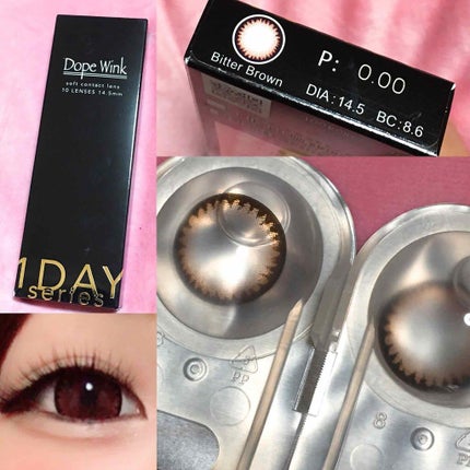 DopeWink 1day/Dope Wink/ワンデー(1DAY)カラコンを使ったクチコミ(1枚目)