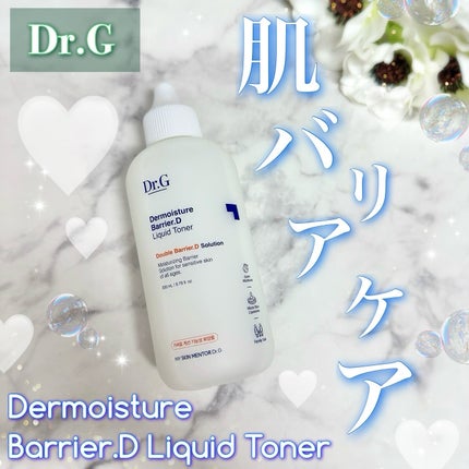 ザモイスチャーバリアDリキッドトナー/Dr.G/化粧水を使ったクチコミ(1枚目)