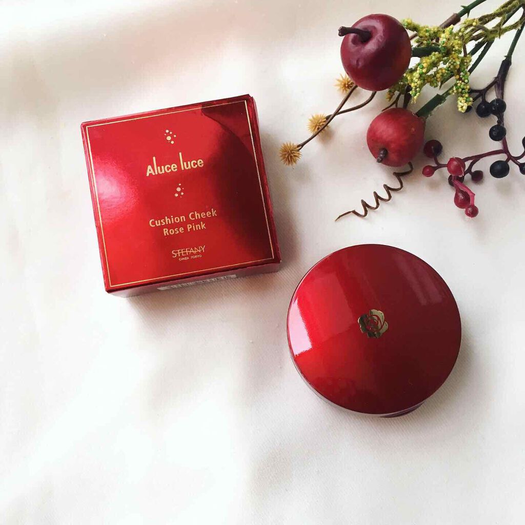 アルーチェルーチェ クッションチーク/Aluce luce/ジェル・クリームチークを使ったクチコミ（1枚目）