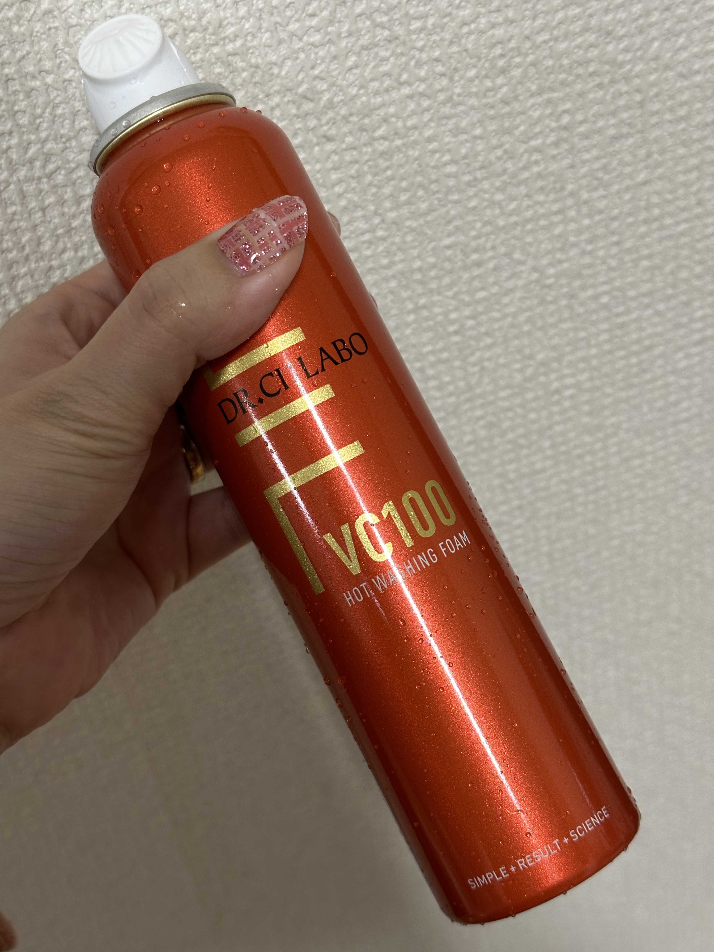 VC100ホットウォッシングフォーム/ドクターシーラボⓇ/泡洗顔を使ったクチコミ（1枚目）