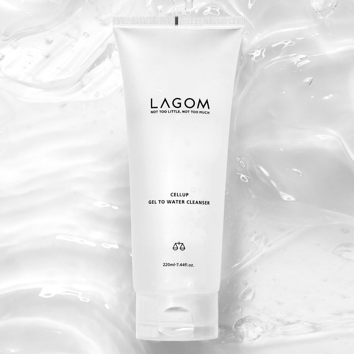 ラゴム ジェルトゥウォーター クレンザー(朝用洗顔)/LAGOM /その他洗顔料を使ったクチコミ（2枚目）