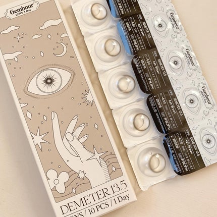 DEMETER 1day/Gemhour lens/カラーコンタクトレンズを使ったクチコミ(4枚目)