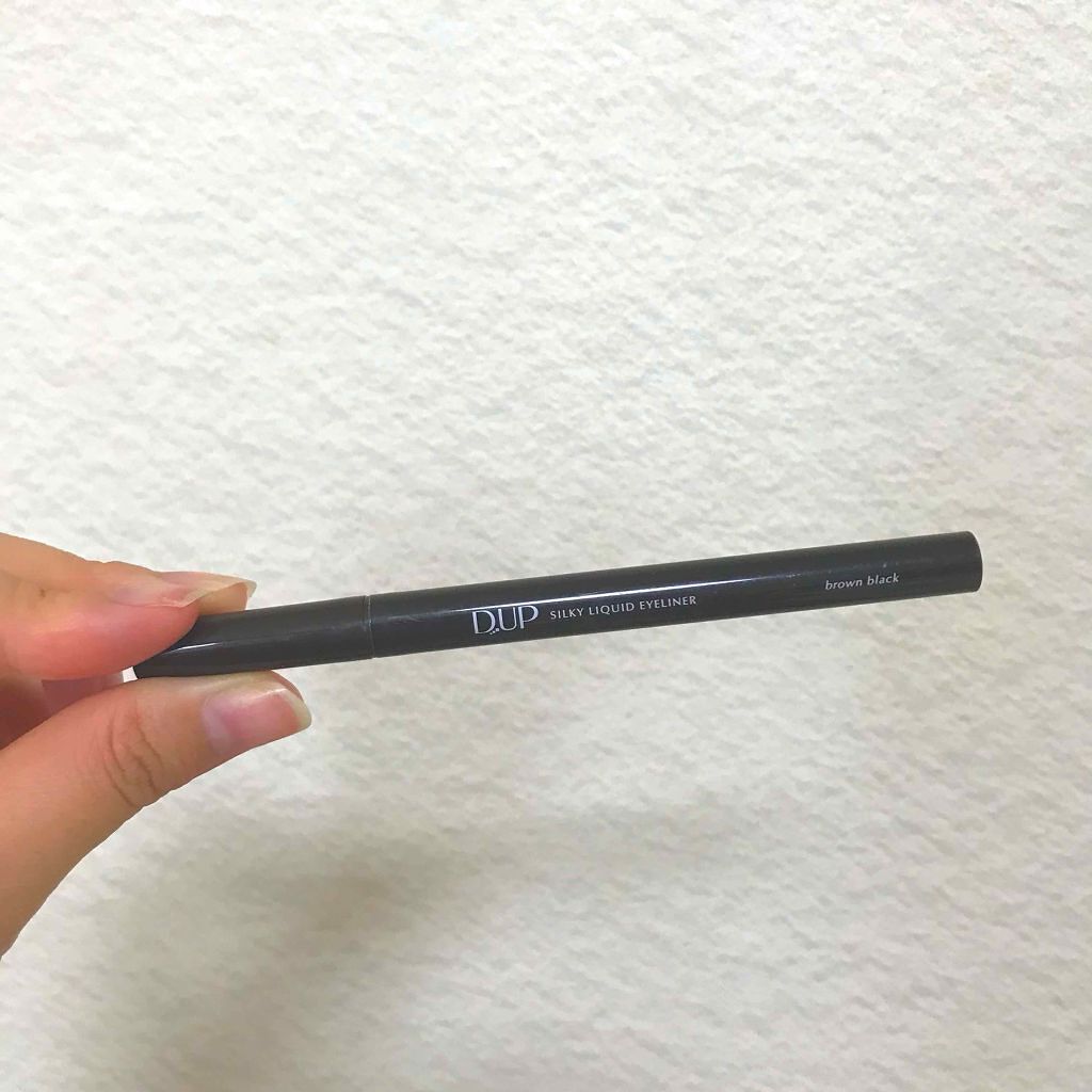【旧品】シルキーリキッドアイライナーWP/D-UP/リキッドアイライナーを使ったクチコミ(1枚目)