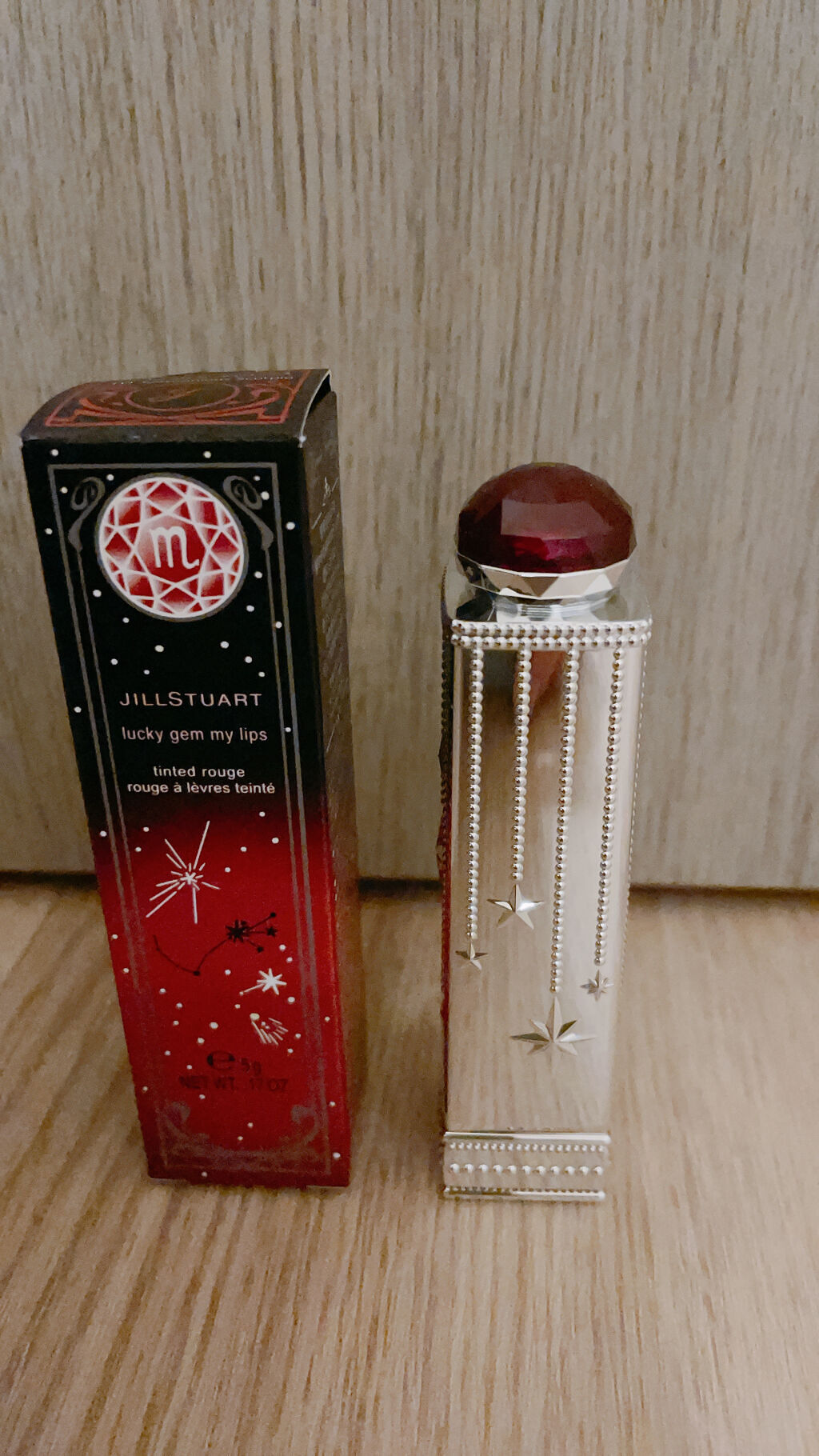 ラッキージェム マイリップス 10 harmonious Scorpio/JILL STUART/口紅を使ったクチコミ（1枚目）