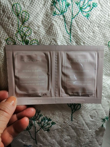 イドラクラリティ 薬用 トリートメント エッセンス ウォーター/DECORTÉ/化粧水を使ったクチコミ(1枚目)