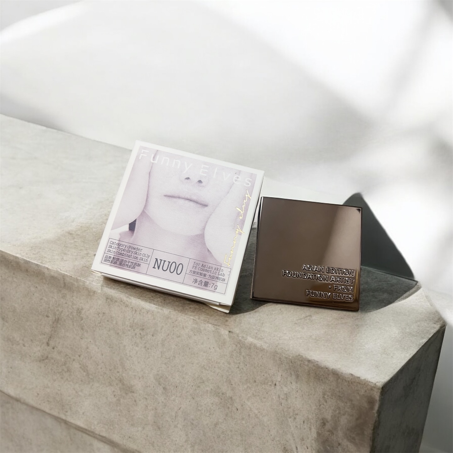 ソフトマットプレストパウダー/FUNNY ELVES方里/プレストパウダーを使ったクチコミ（1枚目）