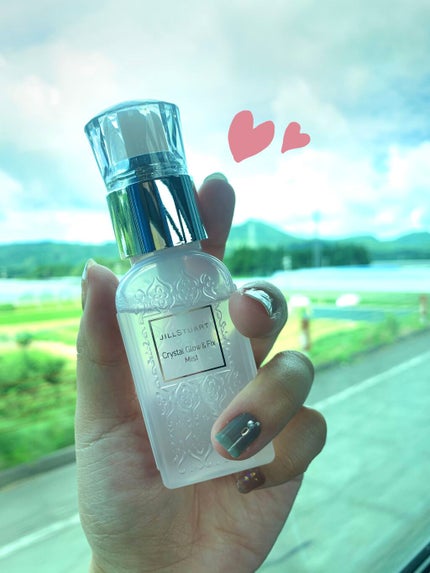 クリスタル グロウ&フィックス ミスト/JILL STUART/フィックスミストを使ったクチコミ(1枚目)