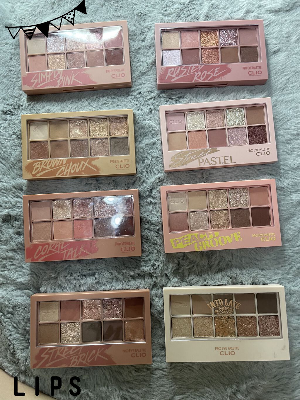 プロ アイ パレット/CLIO/アイシャドウパレットを使ったクチコミ（1枚目）