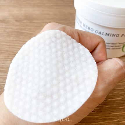 ワンステップグリーンカーミングパッド/COSRX/トナーパッドを使ったクチコミ(3枚目)