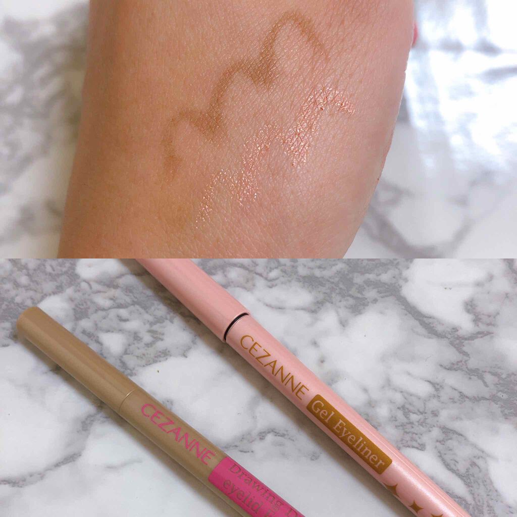 ジェルアイライナー/CEZANNE/ジェルアイライナーを使ったクチコミ（3枚目）