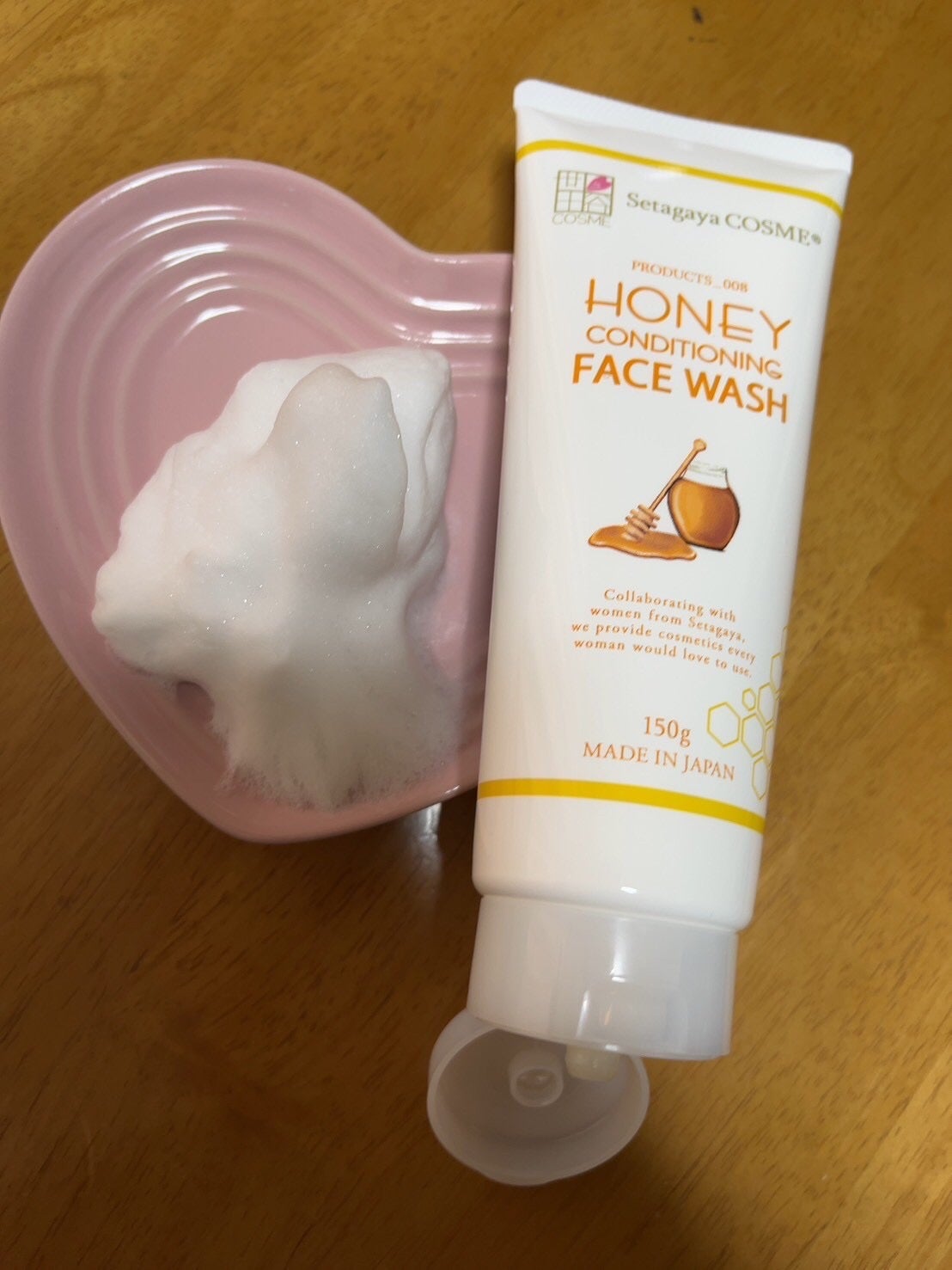 ハニーフェイスウォッシュ/世田谷コスメ/洗顔フォームを使ったクチコミ(3枚目)