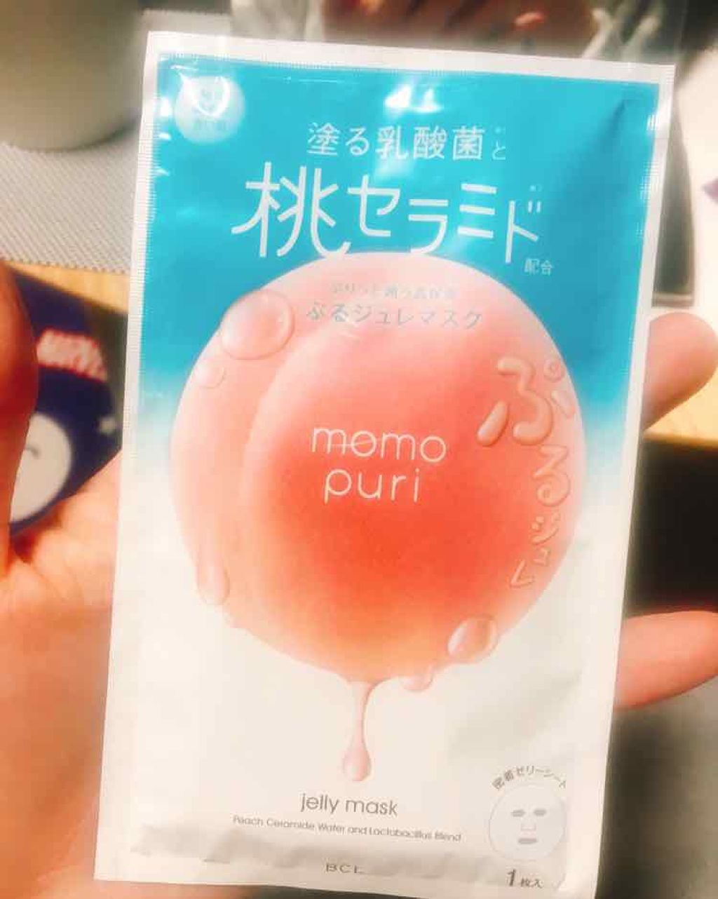 潤いぷるジュレマスク/ももぷり/シートマスク・パックを使ったクチコミ（1枚目）