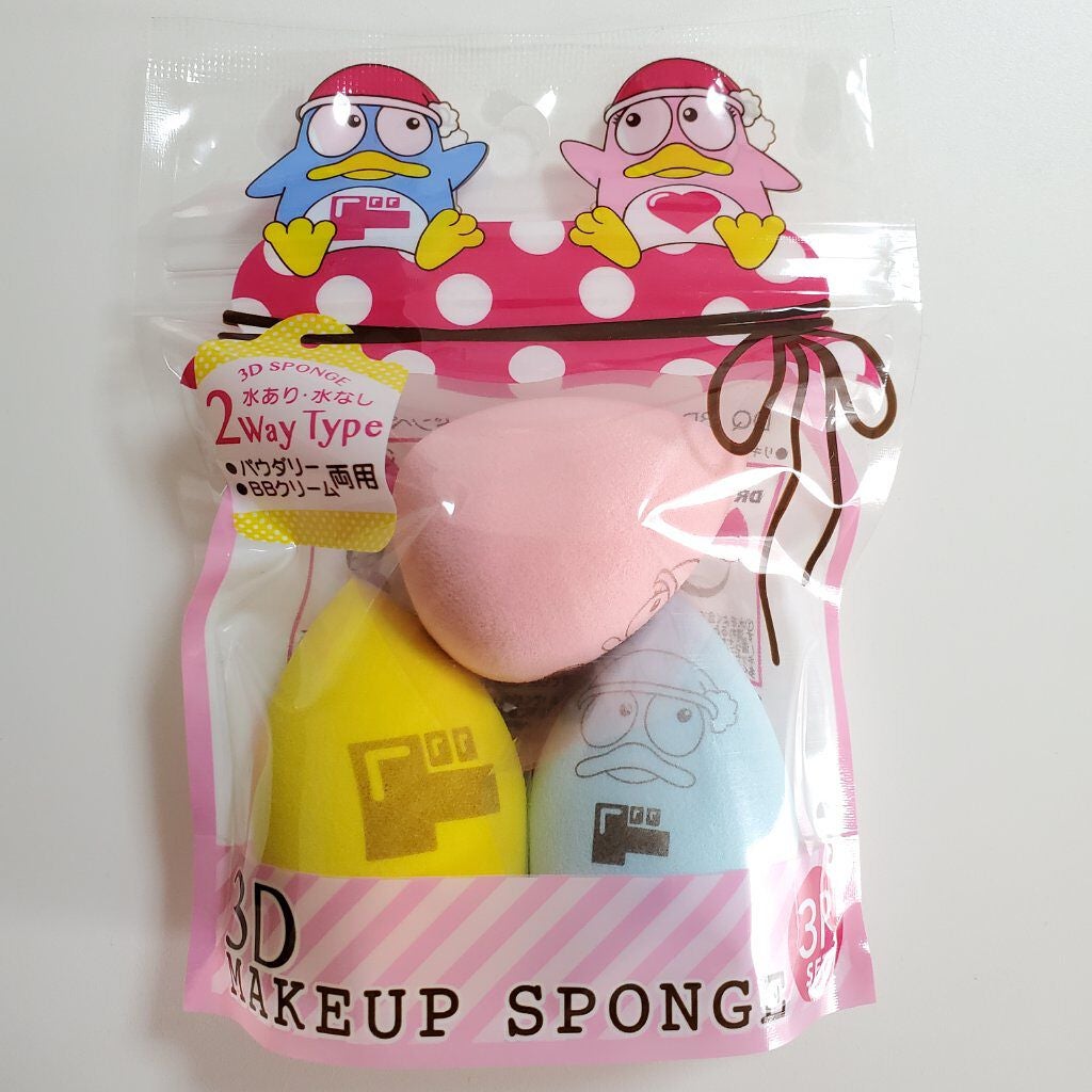 DQ 3Dメイクアップスポンジ ドンペン&ドンコ/SHOBIDO/パフ・スポンジを使ったクチコミ(1枚目)